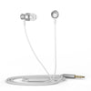 HP - In-Ear Stereo Headset with Volume Control and Microphone, Silver - - Mounts For Less