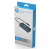 HP - USB C 3.1 Male to HDMI, VGA and Display Port Adapter, HDMI 4k, DP (Display Port) 4k, VGA 1080P, Black - - Mounts For Less