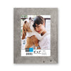 Hauz FRM0158 - 5x7 Picture Frame Marble Texture Grey - - Mounts For Less