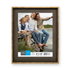 Hauz FRM7333 - 8x10 Picture Frame Dark Oak & Aged Metal - - Mounts For Less