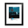 Hauz FRM7500 - 8x10 or 5x7 Floating Picture Frame Black Border - - Mounts For Less