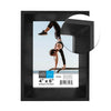 Hauz FRM9985 - 4x6 Black Box Picture Frame - - Mounts For Less