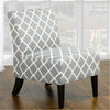 IFDC - Upholstered Accent Chair, 30''x22''x32'', Gray Fabric - - Mounts For Less