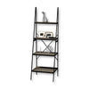ITY International - 4 Tier Industrial Style Shelving Unit, Made of MDF, 23.6"x19.7"x70.9", Taupe Gray - - Mounts For Less