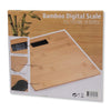 ITY International - Bathroom Scale/Digital Scale, Maximum Capacity of 330Lbs, Made of Bamboo - - Mounts For Less