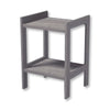 ITY International - MDF Side Table/ Bedside Table, 15.75" x 22" x 15.75", Taupe Gray - - Mounts For Less