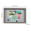 ITY International - Rectangular Frame with Magnets, 14.5" x 9.9" x 1", Gray - - Mounts For Less