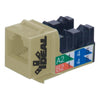Ideal Industries Cat6 Keystone Jack Ivory - - Mounts For Less