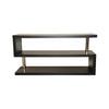 Impressions BM-110 - TV Stand, 48 '' x 14''x 24 '', Black Wood Pattern - - Mounts For Less