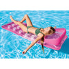 Intex - 18-Pocket Inflatable Pool Mattress, 74'' x 28'', Pink - - Mounts For Less