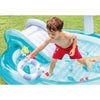 Intex - Alligator Water Playground, 79'' x 67'' x 33'', Includes 1 Buoy and 1 Inflatable Bucket, Multicolor - - Mounts For Less