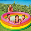 Intex - Children's Inflatable Pool, 66 '' x 18 '', Rainbow - - Mounts For Less