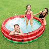 Intex - Children's Inflatable Pool With Three Rings 66" X 15" Watermelon Pattern - - Mounts For Less