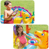 Intex - DinoLand Aquatic Playground, 118 '' x 90 '' x 44 '', Includes 1 Slide and Accessories - - Mounts For Less