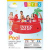 Intex - Happy Crab Inflatable Pool, 6 Foot Diameter, 232 Gallon Capacity, Red - - Mounts For Less