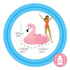 Intex - Inflatable Flamingo for Swimming Pool, 56'' x 54'' x 38'', Pink - - Mounts For Less