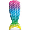 Intex - Inflatable Mermaid Tail Pool Mattress, 70'' x 28'', Multicolor - - Mounts For Less