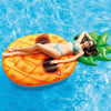 Intex - Inflatable Pineapple Pool Mattress, 85'' x 42'', Yellow - - Mounts For Less