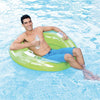 Intex - Inflatable Pool Chair with Cup Holder, 47 '' Diameter, Green - - Mounts For Less