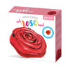 Intex - Inflatable Pool Float, 50'' x 47'', Red Rose Shape - - Mounts For Less