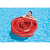 Intex - Inflatable Pool Float, 50'' x 47'', Red Rose Shape - - Mounts For Less