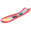 Intex - Inflatable Slide Mat, 18' 5'' X 3' 11'' x 2' 6'', Includes 2 Surfboards, Red - - Mounts For Less