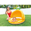 Intex - Inflatable Toddler Wading Pool with Sunshade, 40 '' Diameter, Pineapple Pattern - - Mounts For Less