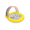Intex - Inflatable children's pool with fountain, 58 '' x 51 '' x 34 '', Rainbow - - Mounts For Less