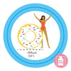 Intex - Large Inflatable Float, 39 '' Diameter, Sweet Donut Pattern - - Mounts For Less