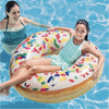 Intex - Large Inflatable Float, 39 '' Diameter, Sweet Donut Pattern - - Mounts For Less