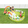 Intex - My Garden Water Playground, 108'' x 60'' x 36'', Includes 2 Mushrooms, 4 Butterflies and 3 Balls, Multicolor - - Mounts For Less