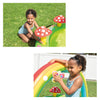 Intex - My Garden Water Playground, 108'' x 60'' x 36'', Includes 2 Mushrooms, 4 Butterflies and 3 Balls, Multicolor - - Mounts For Less