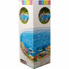 Intex - Rigid Swimming Pool for Children, 2.44m x 46cm, Seabed Pattern - - Mounts For Less