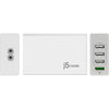 J5Create - USB 3.0 Charger with 4 Port, White - - Mounts For Less
