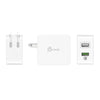 J5Create - USB 3.0 Wall Charger with 2 Port, White - - Mounts For Less