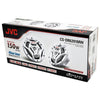 JVC CS-DR6201MW Marine/MotorSport 6-1/2" 2-Way Coaxial Speakers featuring Water Resistant Woofers 150W, White - - Mounts For Less