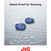 JVC HA-A6T-A - In-Ear Wireless Headphones, Bluetooth 5.1, With Charging Box and Touch Control, Blue - - Mounts For Less