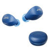 JVC HA-A6T-A - In-Ear Wireless Headphones, Bluetooth 5.1, With Charging Box and Touch Control, Blue - - Mounts For Less
