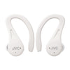 JVC HA-EC25T - Wireless In-Ear Sports Headphones, Bluetooth 5.1, With Charging Box and Touch Controls, White - - Mounts For Less