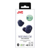 JVC - Wireless In-Ear Headphones, Bluetooth 5.0, With Charging Case, Blue - - Mounts For Less