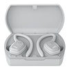 JVC - Wireless In-Ear Sport Headphones, Bluetooth 5.0, With Charging Case, Grey - - Mounts For Less