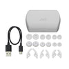 JVC - Wireless In-Ear Sport Headphones, Bluetooth 5.0, With Charging Case, Grey - - Mounts For Less