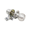 Jessar - Door Handle for Passage or Wardrobe, Silver Plated - - Mounts For Less