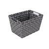 Jessar - Fabric Storage Basket, 35.5X25X22 cm, Gray - - Mounts For Less