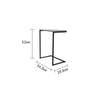 Jessar - Set of 3 Side Tables, From the Eden Collection, Grey Wood Grain - - Mounts For Less
