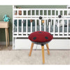 Jessar - Velvet and Wood Childrens Stool, From The Dorothy Collection, Ladybug Pattern - - Mounts For Less