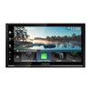 Kenwood - Digital Multimedia Receiver with 6.8" Screen and Bluetooth 5.0, for Car, Black - - Mounts For Less