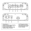Kenwood KAC-D5101 Class D Mono Power Amplifier, For Car, Grey - - Mounts For Less