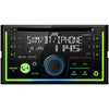 Kenwood - Multimedia Receiver with CD Player, 2-Din, Bluetooth 4.2, for Car, Black - - Mounts For Less
