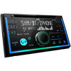Kenwood - Multimedia Receiver with CD Player, 2-Din, Bluetooth 4.2, for Car, Black - - Mounts For Less